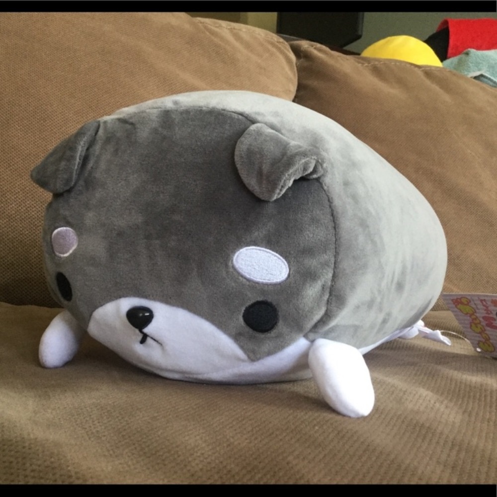 Marshmallow Dog Plush